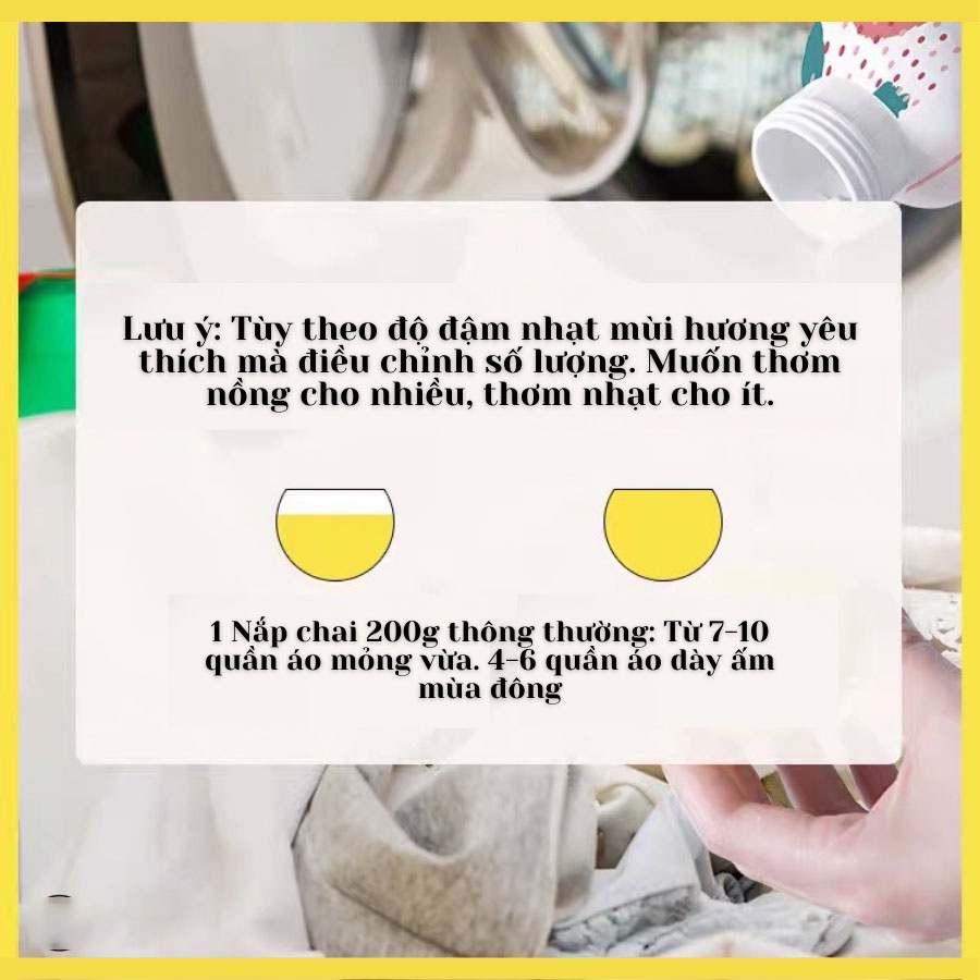 Hạt lưu hương xả vải thơm quần áo tự nhiên SWEET HOME giữ hương thơm cho quần áo tự nhiên và không làm hại vải
