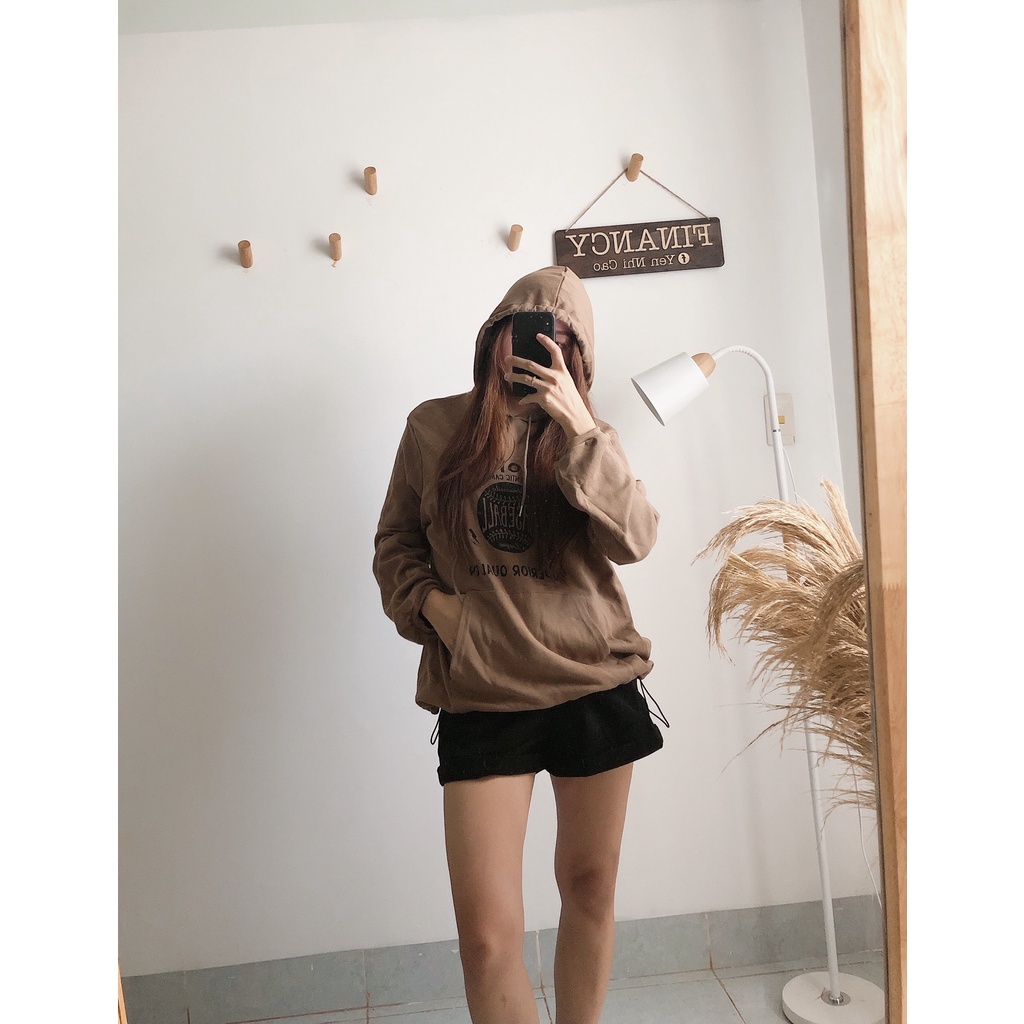 Áo Hoodie form rộng unisex ⚡ HÀNG CAO CẤP ⚡ áo nỉ cotton Brooklyn thấm hút mồ hôi, thoáng mát - A07 | BigBuy360 - bigbuy360.vn