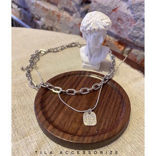 Vòng cổ layer cá tính trendy tila_accessorize