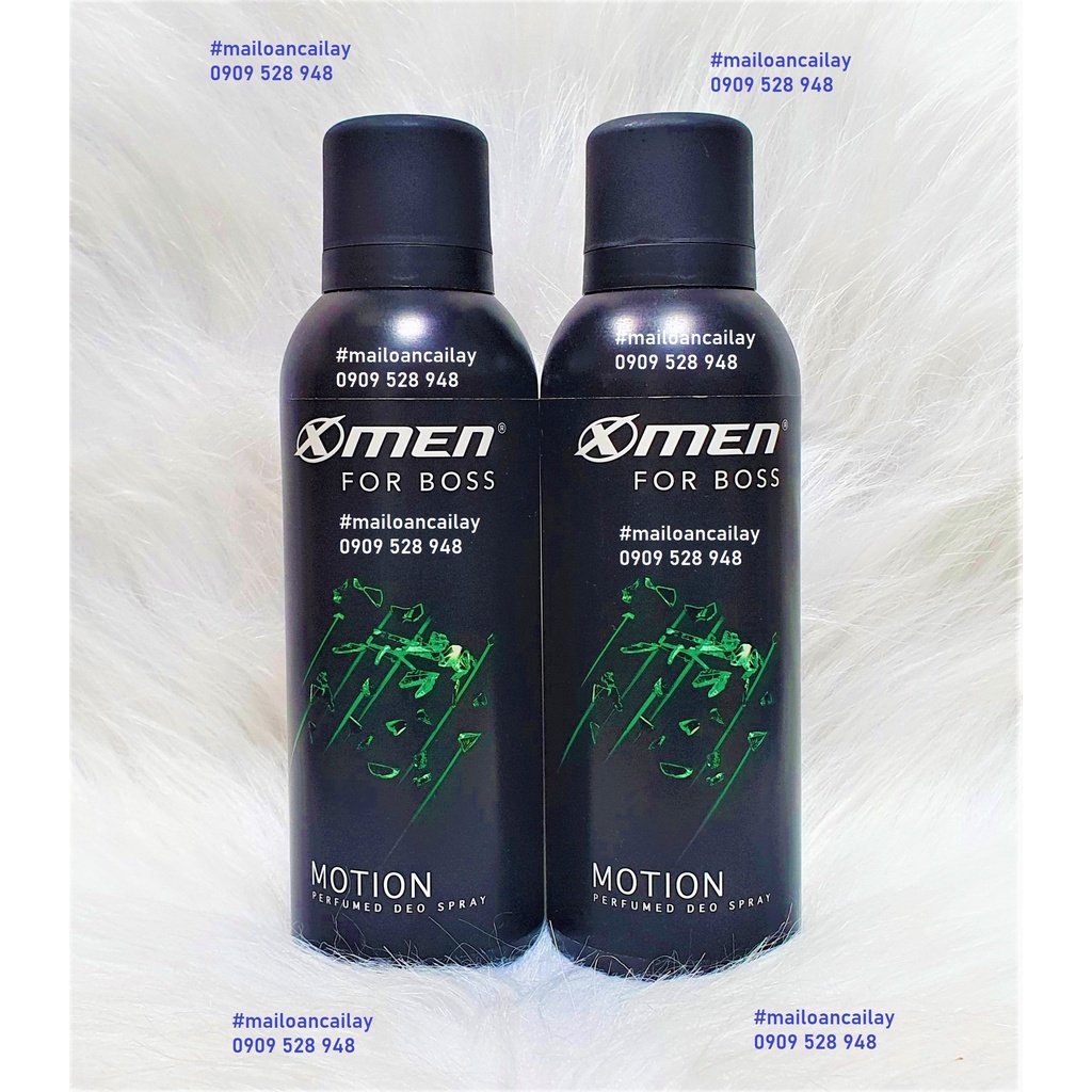 Xịt Khử Mùi Xmen For Boss Xanh lá 150ml