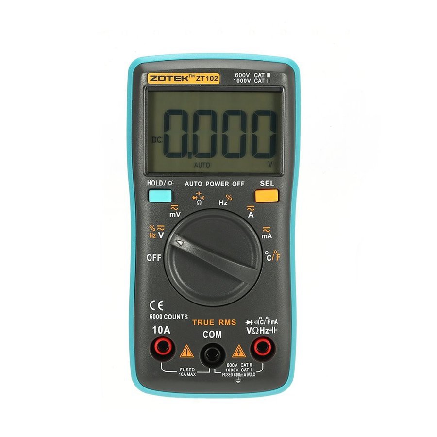 Máy đo điện áp AC / DC mini