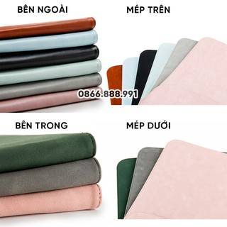 Bao Da, Túi Da Bảo Vệ Macbook Có Nắp