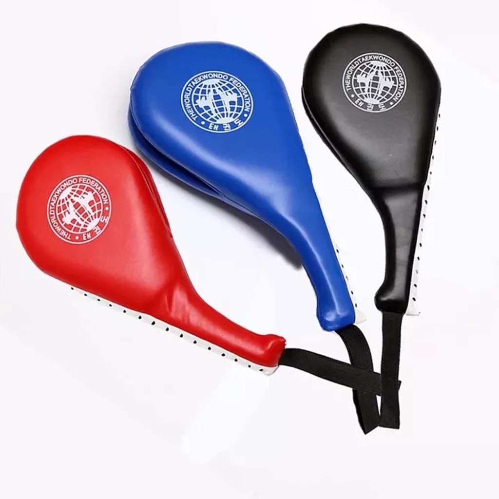 Đích Đá Tập Võ Thuật Cầm Tay Taekwondo, Vovinam, Karatedo Bằng Da PU Cao Cấp Cho Trẻ Em và Người Lớn   Amalife