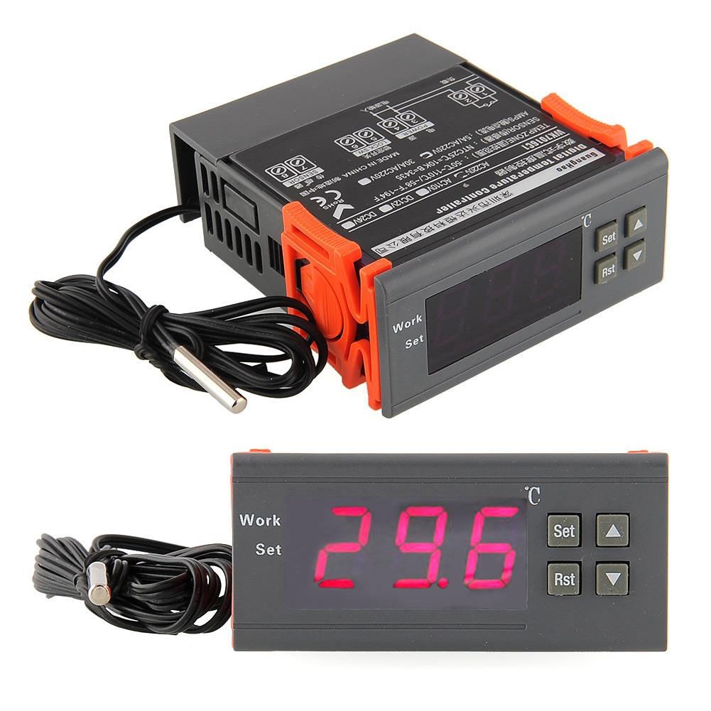 Bộ nguồn điều khiển nhiệt độ 220V màn hình hiển thị kĩ thuật số LCD chất lượng cao