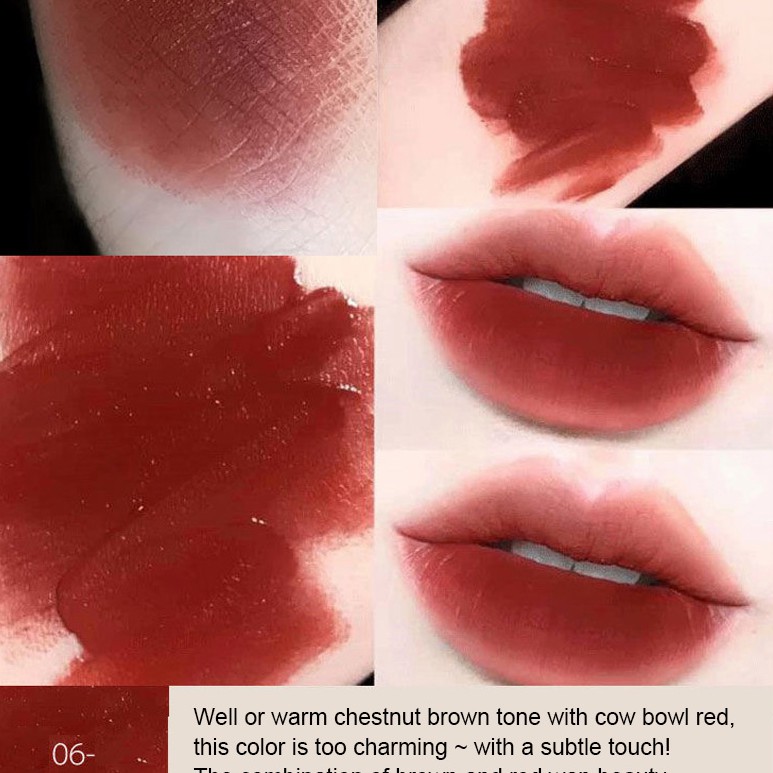 Set 3 Cây Son Kem Lì Herorange Fluffy Lip Glaze Mỹ Phẩm Nội Địa Trung KING DC Hot Giữ màu Lâu | BigBuy360 - bigbuy360.vn