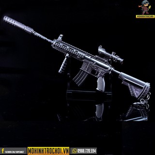 Mô Hình Game PUBG - M416 Silencer 27cm Tháo Nắp