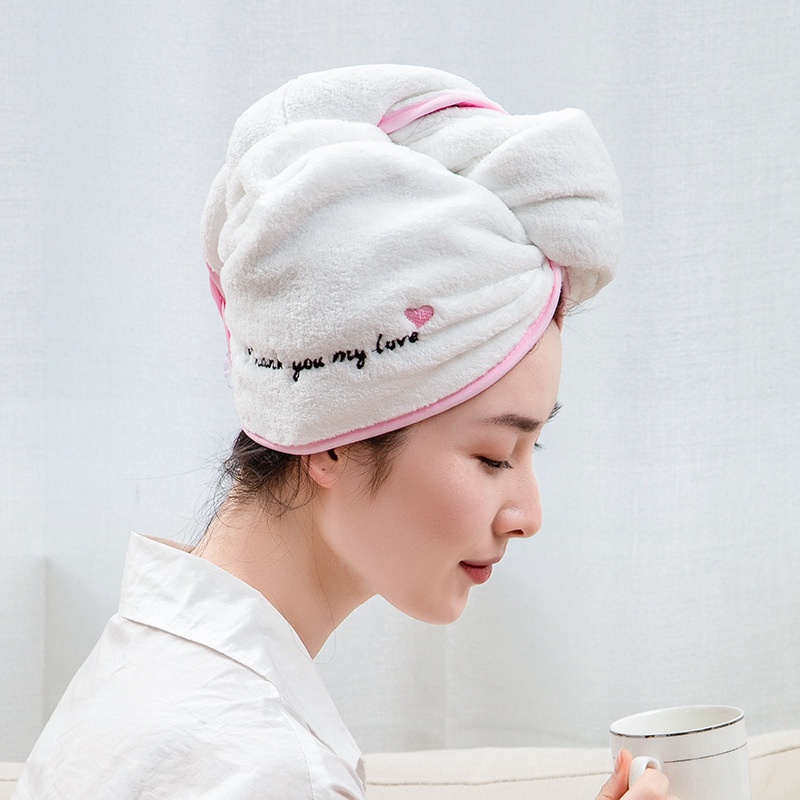 Mũ tắm Khăn lau siêu thấm nước