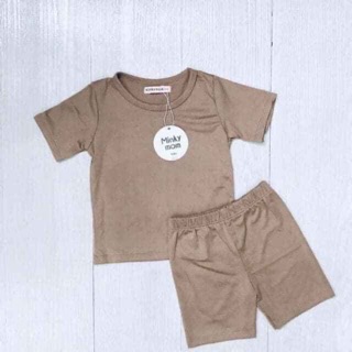 Sét 4 bộ minky mom dành cho bé trai và bé gái
