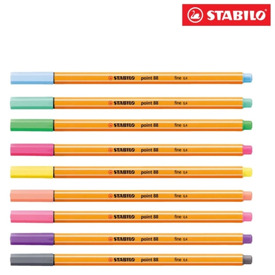 Bút lông kim STABILO Point 88 ngòi Fineliner 0.4mm