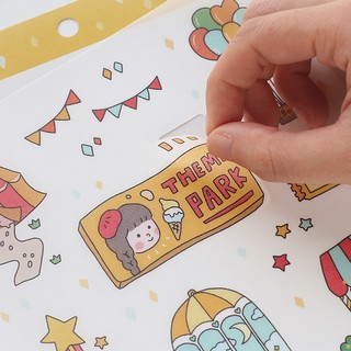 Hình dán phong cách Hàn Quốc - Decor Sticker
