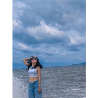 Áo ba lỗ croptop thun tăm