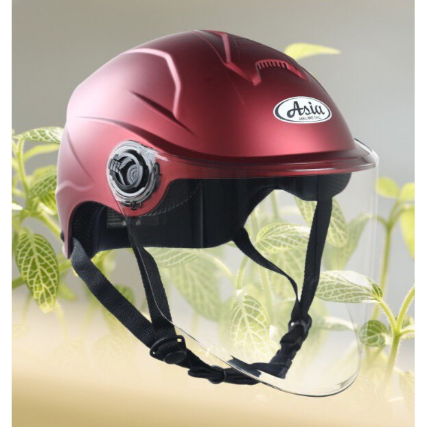 NÓN BẢO HIỂM ASIA MT179 KÍNH TRONG DÀI CAO CẤP HÀNG CÔNG TY CHÍNH HÃNG (MÂU MỚI)