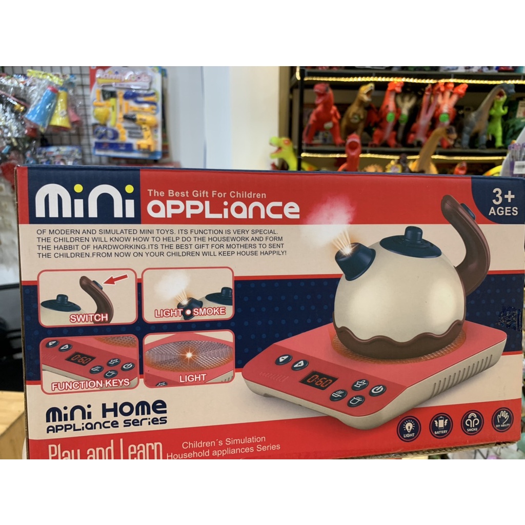 Bộ đồ chơi trà chiều nấu ăn nhà bếp cho bé