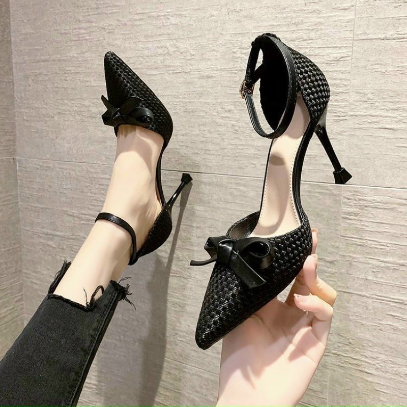 GIÀY CAO GÓT NƠ GÓT NHỌN 9P