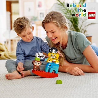 Bộ lắp ghép Lego Duplo ( Động vật cân bằng đầu tiên của tôi)