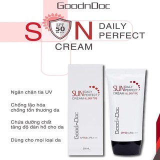 KEM CHỐNG NẮNG VẬT LÝ GOODNDOC
