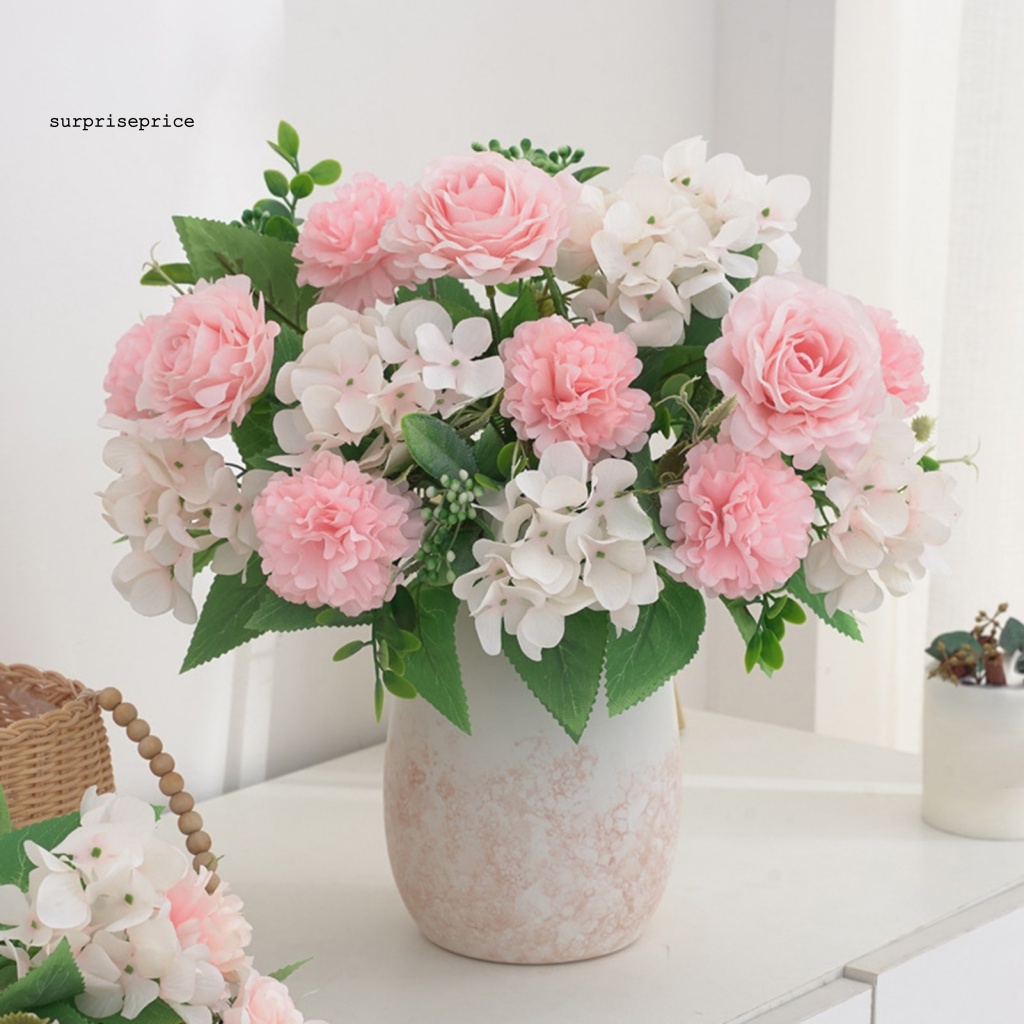 Chậu Hoa Hồng Giả Thân Thiện Với Môi Trường Dùng Trang Trí Vườn