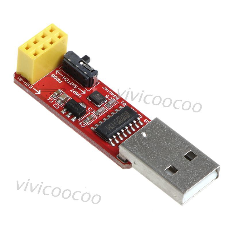 Mô Đun Chuyển Đổi Wifi Từ Usb Sang Esp8266 Esp-01 W / Ch340G