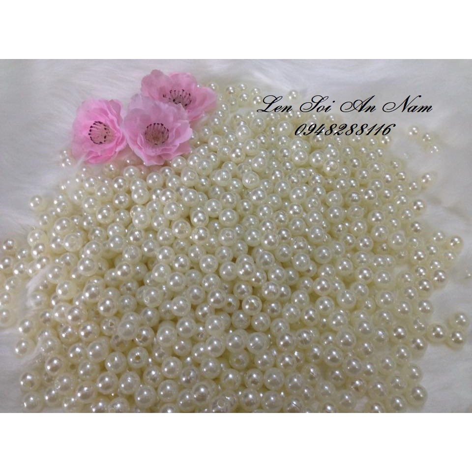 Hạt Giả Ngọc Trai - Size 8mm (thường)