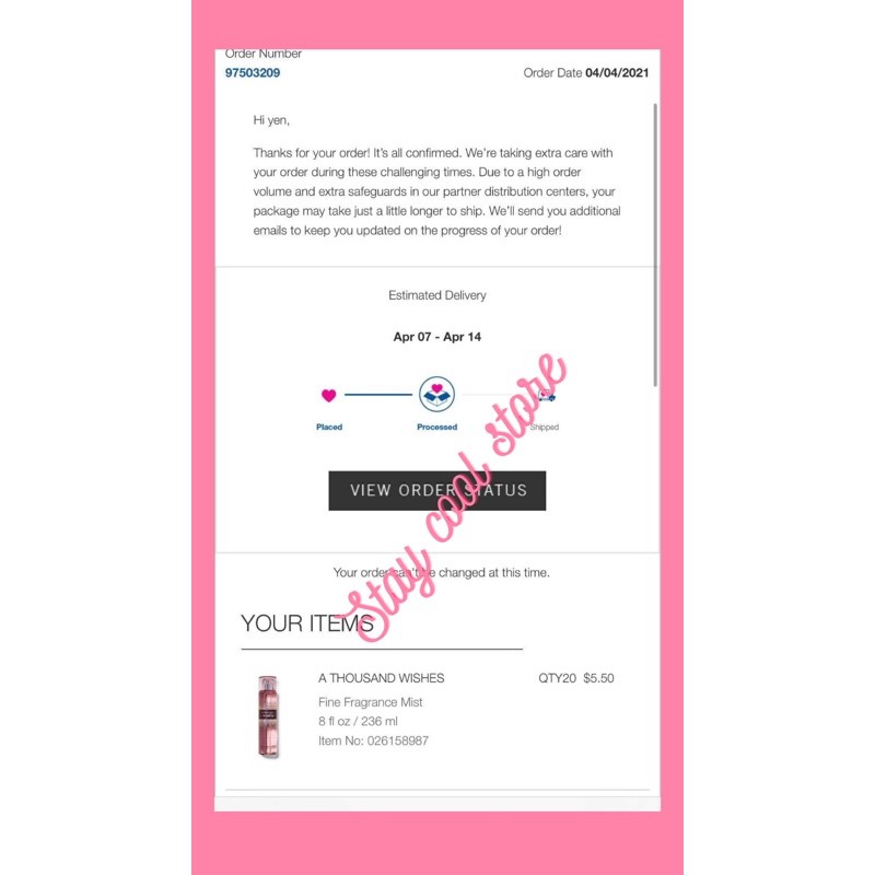 ⭐🌠✨[BILL Mỹ] Xịt thơm 𝑨 𝑻𝒉𝒐𝒖𝒔𝒂𝒏𝒅 𝑾𝒊𝒔𝒉𝒆𝒔 236ml Bath&Body Works🎆 | Thế Giới Skin Care