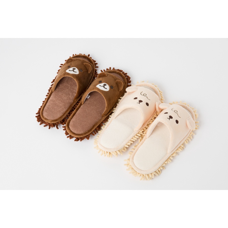 Dép Vệ Sinh Nhà ARTBOX Hàn Quốc Hình Bichon Màu Kem Vanilla