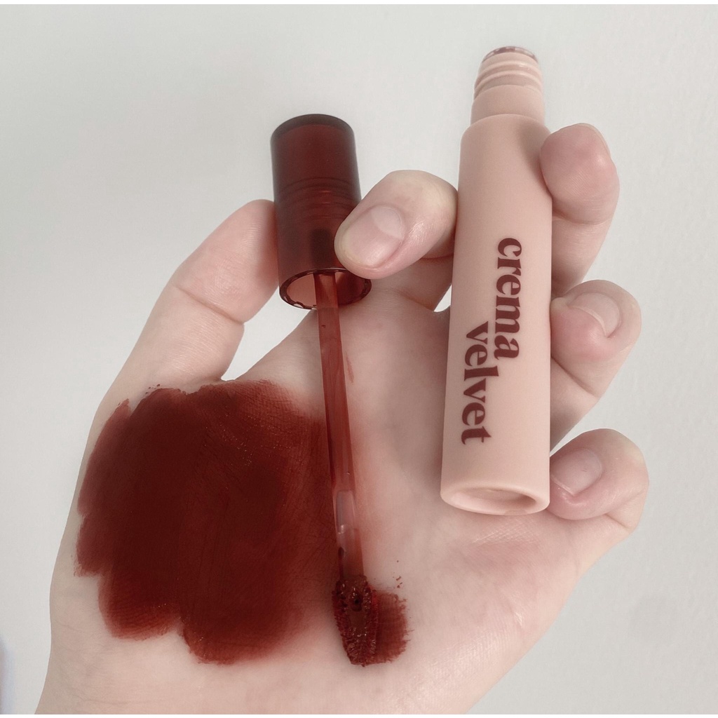 [HOT NEW 2021] Son Kem Lì, Mịn Mượt Như Nhung Etude Crema Velvet Tint