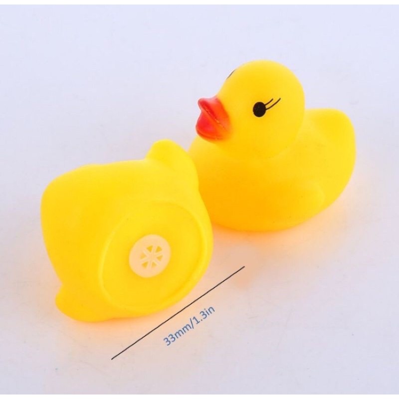 ĐỒ CHƠI TRẺ SƠ SINH - 10 VỊT CON THẢ BỒN TẮM/ ĐỒ CHƠI NHÀ TẮM CHO BÉ