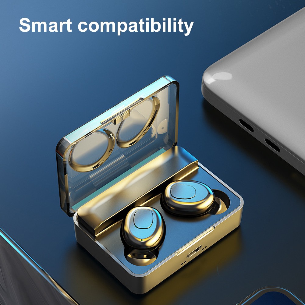 Tai Nghe Hel + T10 Tws Bluetooth 5.0 Không Dây Mini Cảm Ứng Thông Minh
