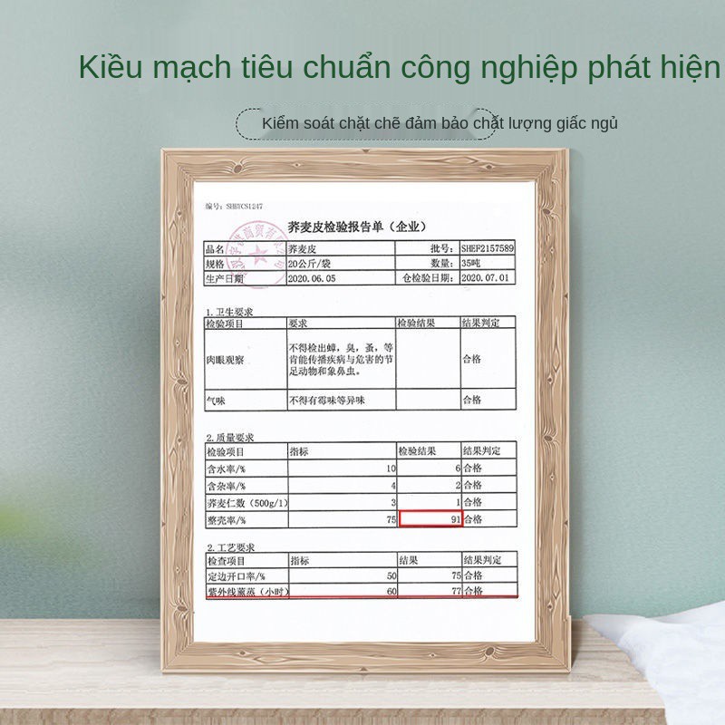 Hoa oải hương khô hỗ trợ giấc ngủ thần kinh, mơ mộng gối vỏ kiều mạch, một đôi thuốc bắc ông già lá ngải cứu và lõi