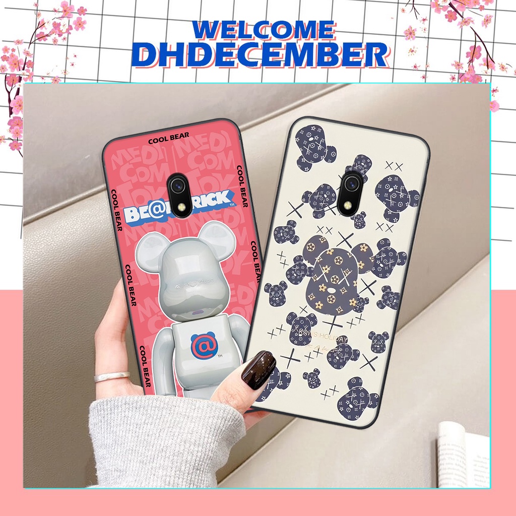 Ốp lưng Xiaomi REDMI 8A in hình K@ws, Cool Be@r SIÊU NGẦU