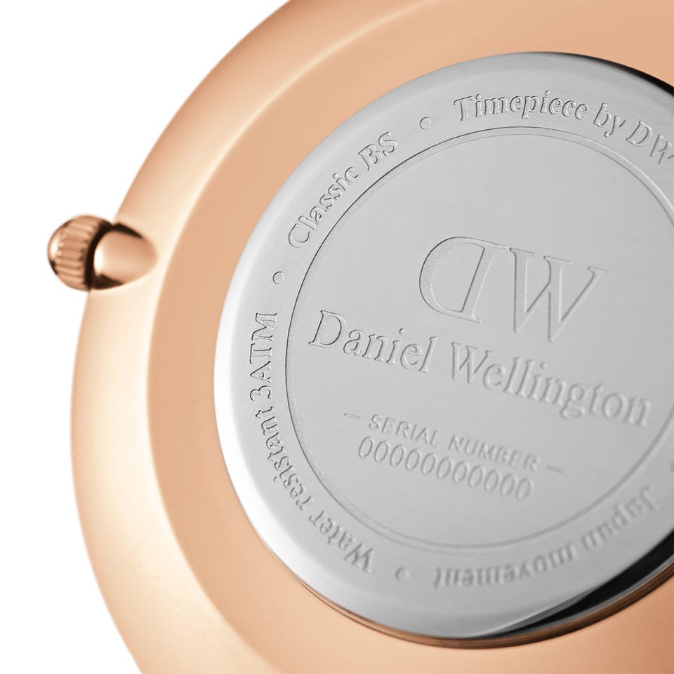 Đồng hồ Nam , nữ Daniel Wellington Classic Petite Dây Mesh 36mm & 28mm-Hường mặt trắng