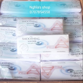 Giấy wax lông, lột mụn thái lan Smoothing cho da nhạy cảm