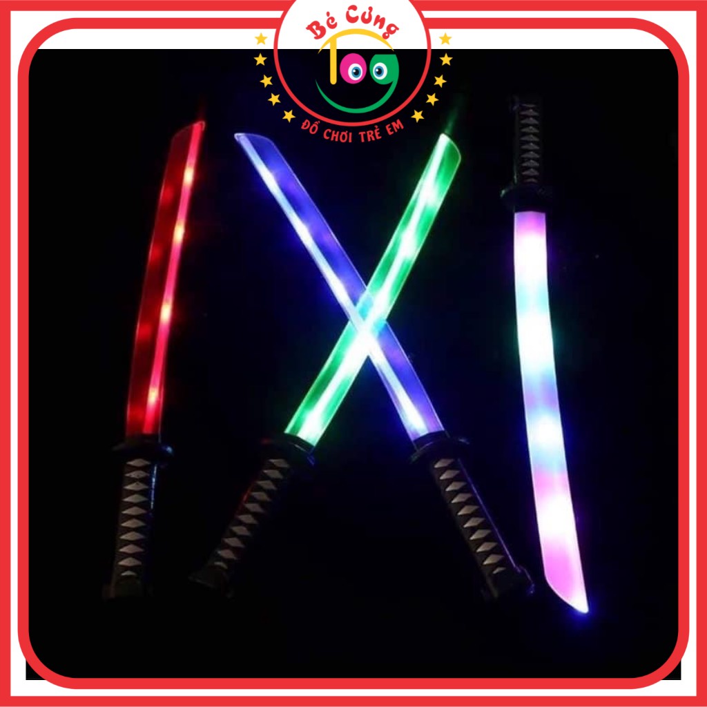 Đồ Chơi Kiếm Phát Sáng, Kiếm Nhật Katana Có Đèn Led Và Âm Thanh Cực Hot