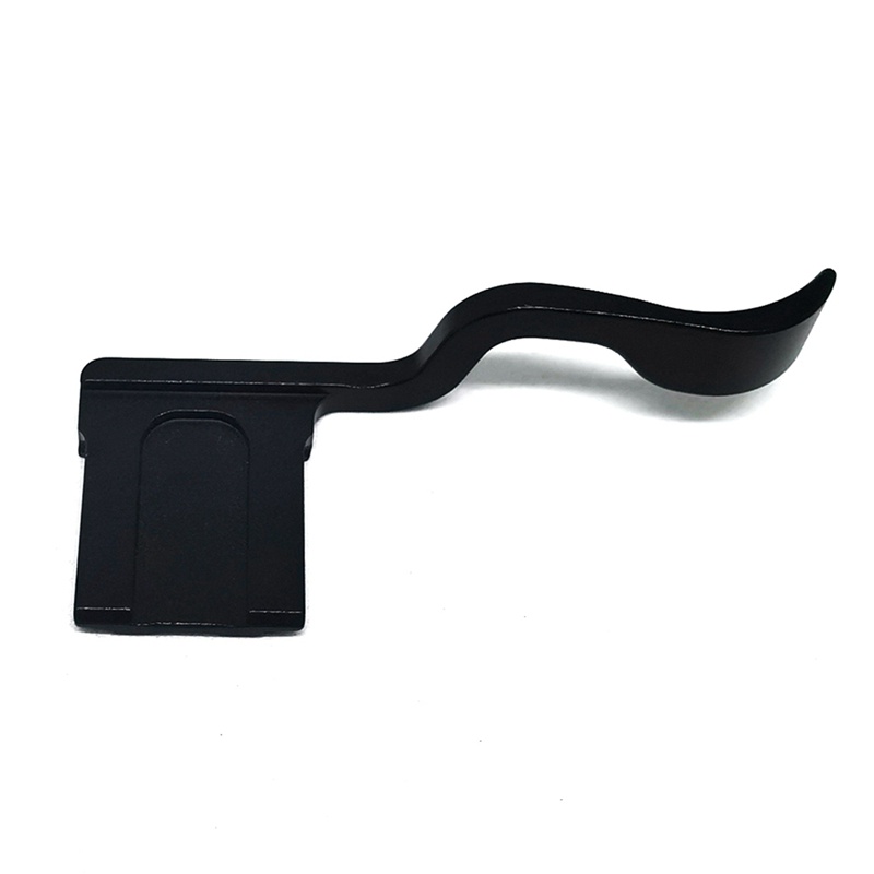 Aluminum Hot Shoe Cover Thumb-Up Hotshoe Thumb Grip for Fujifilm X-T30 Camera  Black