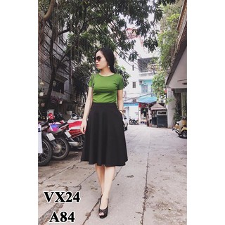 Chân váy xòe đủ màu