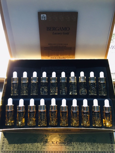 SERUM BERGAMO Luxury Gold Collagen (sét 2chai)