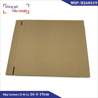 Hộp carton 3 lớp kt 1622 cm