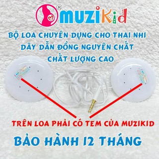 Tai nghe thai giáo bà bầu - tai nghe thai nhi Muzikid hàng chính hãng an toàn cho mẹ và bé