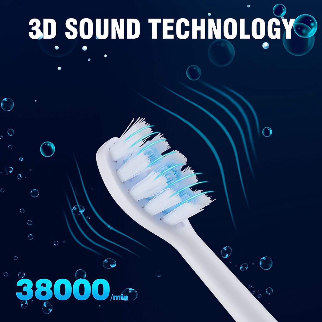 Bàn Chải Đánh Răng NEOAND Sonic Điện N1S sạc không dây 31.000 vòng/phút 15 Chế Độ Đánh Răng Với 2 Phút Hẹn Giờ