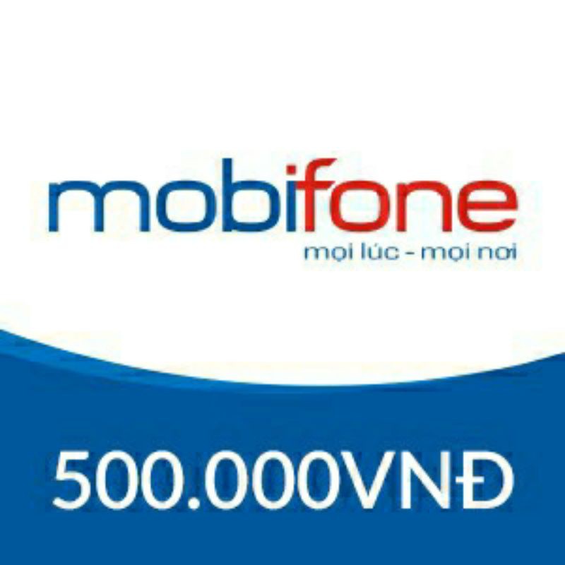Thẻ mobifone 500k