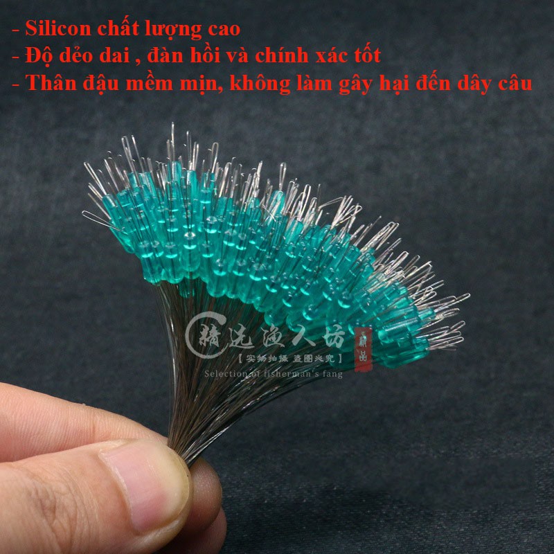 Phụ kiện Chụp Mà Ni Silicon, Hat chup khoa link silicon Chuyên Câu Đài , Câu Đơn Cao Cấp PK-50