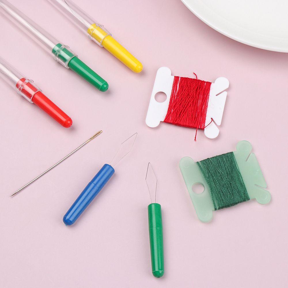 Bộ 5 Kim May Vá Tự Động SHOUKEY|Dụng Cụ May Vá Màu Sắc Ngẫu Nhiên