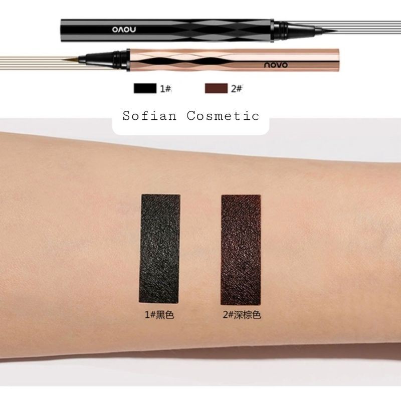 NOVO - Bút kẻ mắt nội địa Trung Novo Ninogan 5201 không lem, lâu trôi, siêu mảnh cho những đường eyeliner hoàn hảo nhất | BigBuy360 - bigbuy360.vn