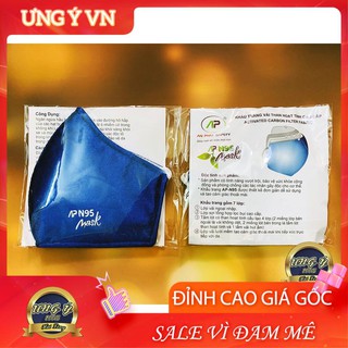 KHẨU TRANG VẢI N95 7 LỚP THAN HOẠT TÍNH CAO CẤP ƯNG Ý