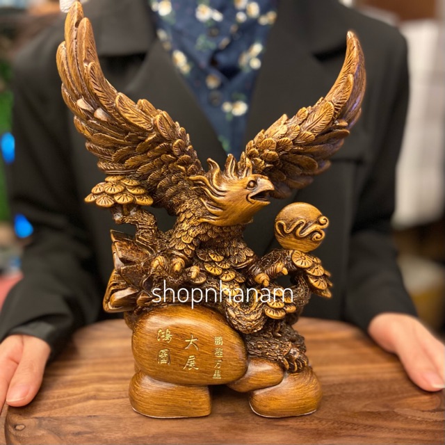 Chim đại bàng vật phẩm phong thủy đồ trang trí quà tặng may mắn đồ phong thủy | BigBuy360 - bigbuy360.vn