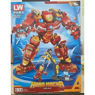 Lego IRONMAN Avengers Xếp Hình Phòng Thí Nghiệm Robot Người Sắt Siêu Anh Hùng Heroes Assemble Cỡ Lớn