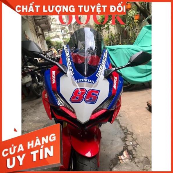 Kính gió zero gavity honda siêu cao cbr250 cbr250rr sale