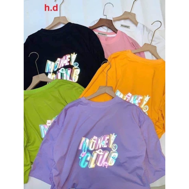 Áo Money Club phản quang 7 màu HDG876