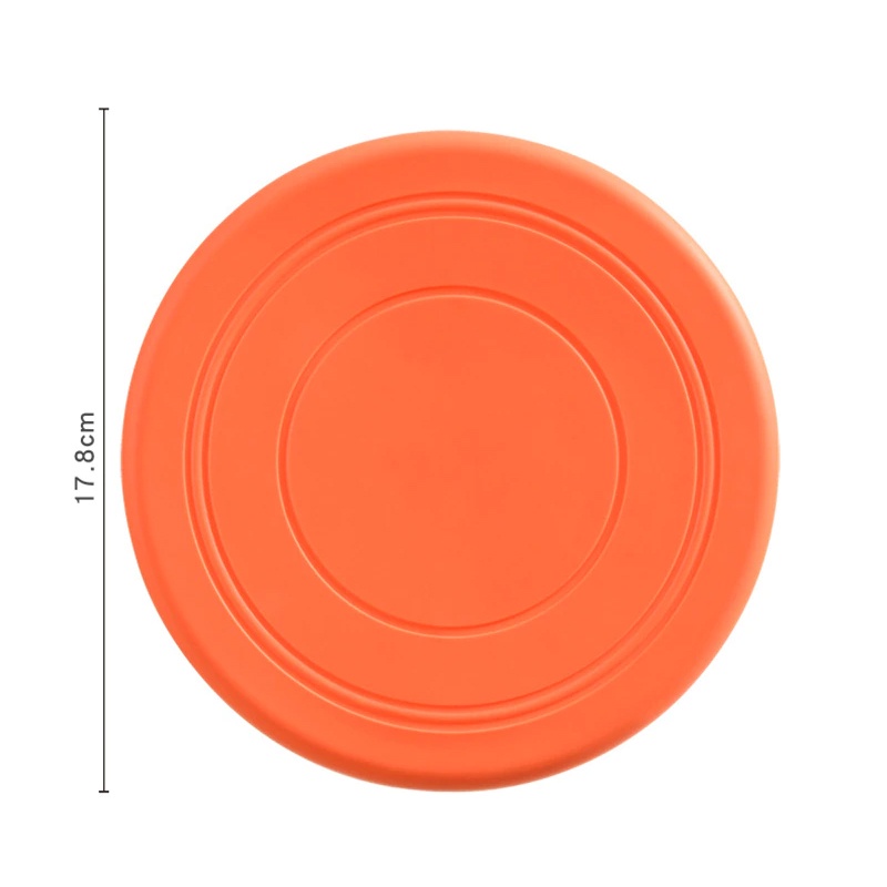 Dĩa bay nhựa dẻo cho chó mèo - GENYO toy fly disk for pet 002