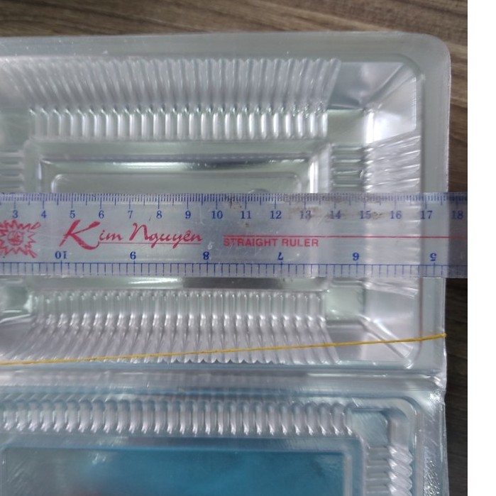 100 HỘP NHỰA H50 -ĐỰNG BÁNH BÔNG LAN/SU KEM H50 KÍCH THƯỚC 17 X 10 X 3.5 CM